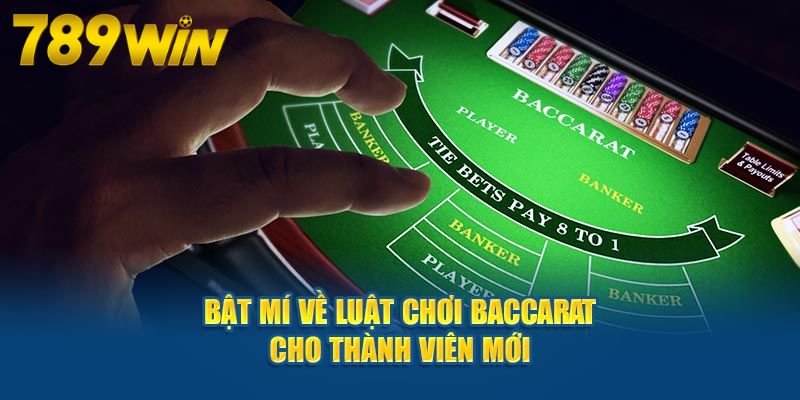 Quy định cách đánh Baccarat tại 789win 